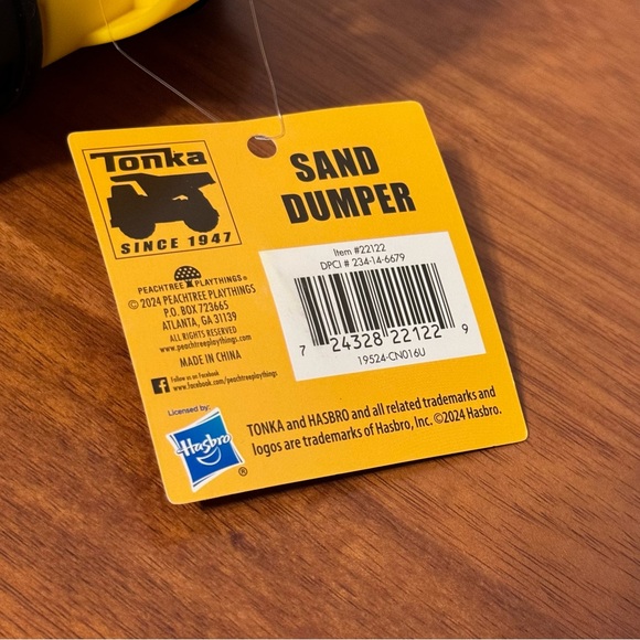 Tonka Sand Dumper Toy Dump Truck Rolling Wheels Functioning Dump Construction - Picture 3 of 10